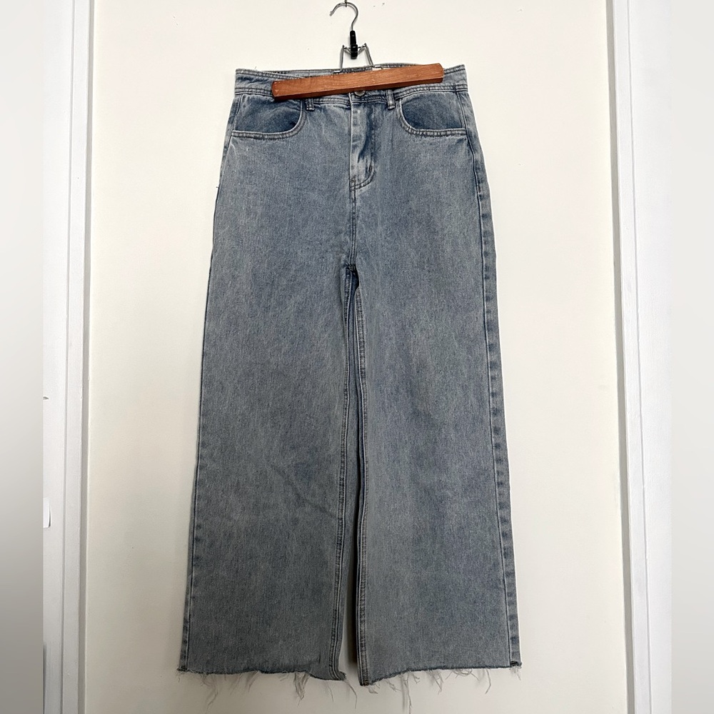 Wish List High-Rise, Wide Leg Jean